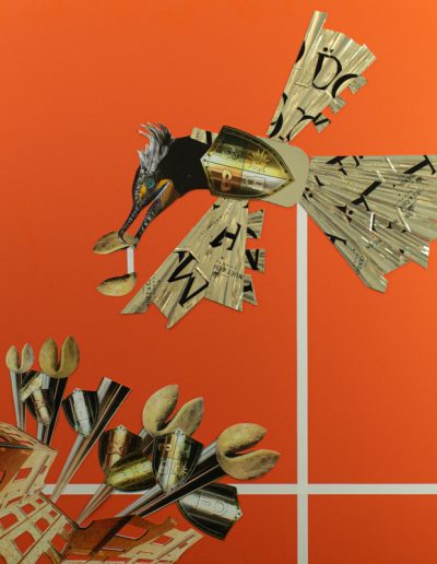 Cookieloop - Analog Collage von Dima Dobrovolskij / 2021