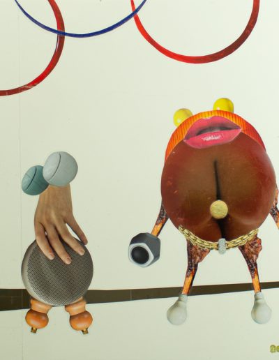 Handass - Analog Collage von Dima Dobrovolskij / 2021