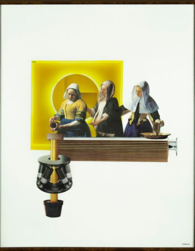 Queue - Analog Collage von Dima Dobrovolskij / 2021