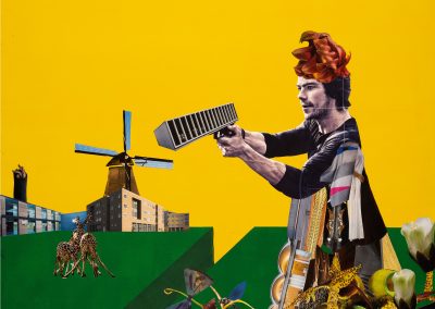 Rift War - Collage aus Serie "Perspektiven runden Winkel" von Dima Dobrovolskij