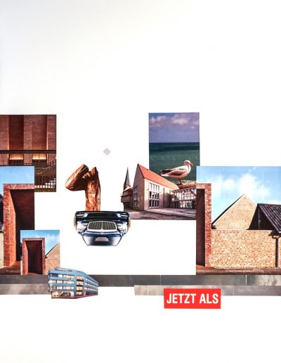 Collage - 1 Advent - Serie: Weihnachtsmythologie und Kommerz - von Dima Dobrovolskij