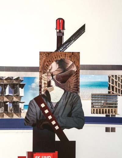 Collage - 3 Advent - Serie: Weihnachtsmythologie und Kommerz - von Dima Dobrovolskij