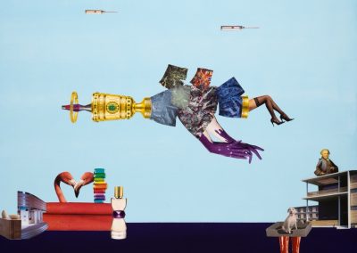 The extremity of love - Collage aus Serie "Perspektiven runden Winkel" von Dima Dobrovolskij