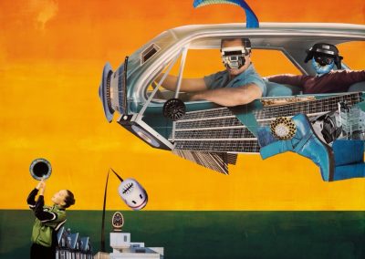 eyedtax - Collage aus Serie "Perspektiven runden Winkel" von Dima Dobrovolskij