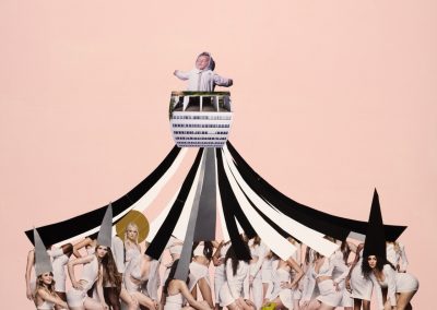 lethal weapon - Collage aus Serie "Perspektiven runden Winkel" von Dima Dobrovolskij