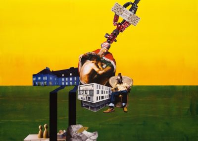 tears father - Collage aus Serie "Perspektiven runden Winkel" von Dima Dobrovolskij