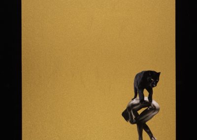 tender pain - Collage aus Serie "Perspektiven runden Winkel" von Dima Dobrovolskij