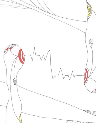 1 Zeichnung - Kommunikation vom Dima Dobrovolskij - A4 - 2020
