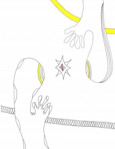 14 - Zeichnung - Kommunikation vom Dima Dobrovolskij - A4 - 2020