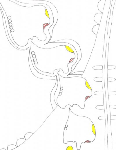 15 - Zeichnung - Kommunikation vom Dima Dobrovolskij - A4 - 2020