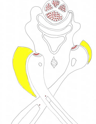 16 - Zeichnung - Kommunikation vom Dima Dobrovolskij - A4 - 2020