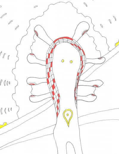 17 - Zeichnung - Kommunikation vom Dima Dobrovolskij - A4 - 2020