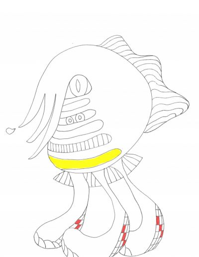 23 - Zeichnung - Kommunikation vom Dima Dobrovolskij - A4 - 2020