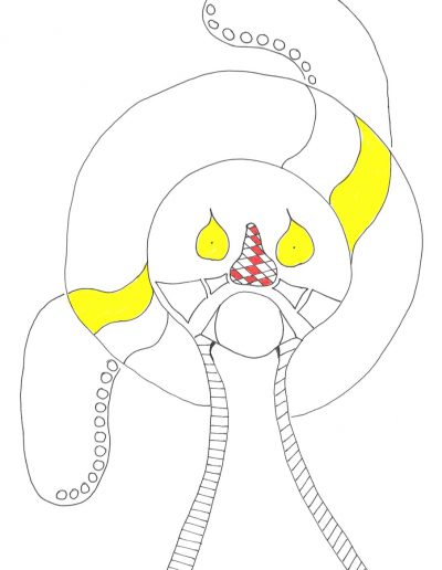24 - Zeichnung - Kommunikation vom Dima Dobrovolskij - A4 - 2020