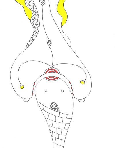 28 - Zeichnung - Kommunikation vom Dima Dobrovolskij - A4 - 2020