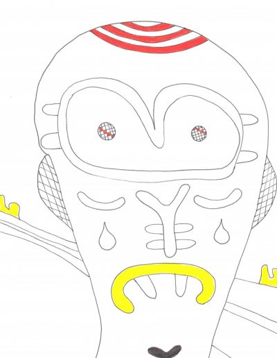 5 - Zeichnung - Kommunikation vom Dima Dobrovolskij - A4 - 2020