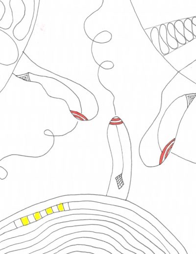 8 - Zeichnung - Kommunikation vom Dima Dobrovolskij - A4 - 2020