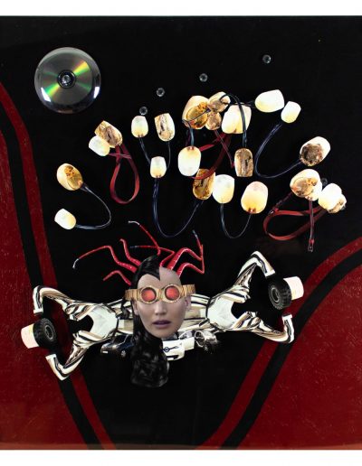 sin - Handcut Collage von Dima Dobrovolskij