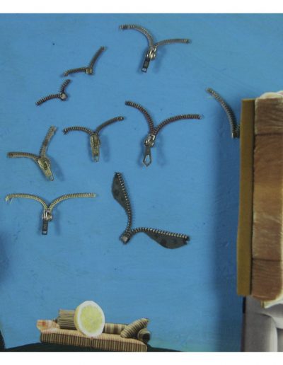 sour and tid - Handcut Collage von Dima Dobrovolskij - Detail