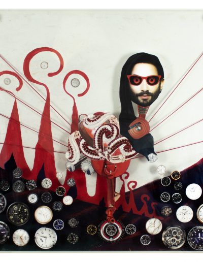 The Timeplus - Handcut Collage von Dima Dobrovolskij
