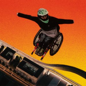 Originalcollage „Bird“ in Vorderansicht von Dima Dobrovolskij